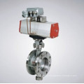 Fire Safe Flanged V Type Ball Valve